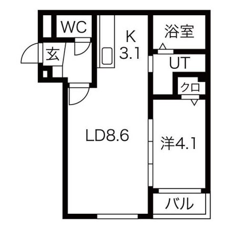 COSMOSの物件間取画像